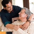 How do you comfort an elderly person?