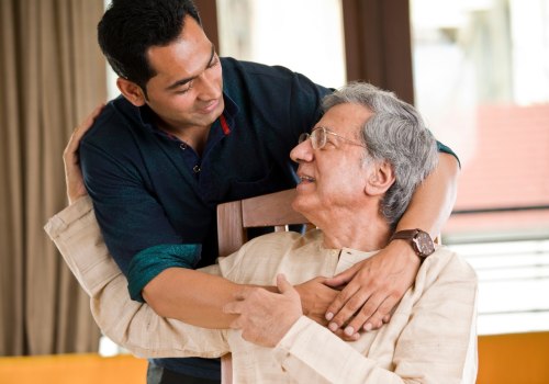 How do you comfort an elderly person?